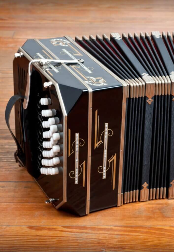 Bandoneon structure and internal build